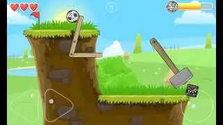 Проходим 10 уровней в Red Ball 4