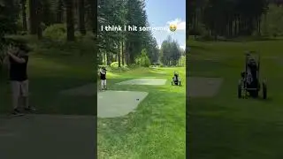 I think I hit someone #Golf #memes #funny