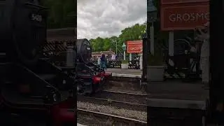 Grosmont steam locomotive coupling