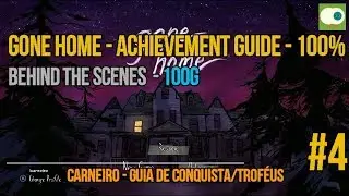 4 - Gone Home - Behind the scenes 100G - Achievement Guide 100% - Detonado