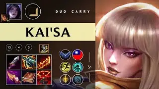 Kai'Sa ADC vs Sivir - TW Diamond Patch 26.01