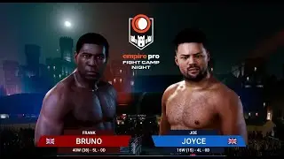 A Really Close Knock Down Limit / Frank Bruno Vs Joe Joyce / Undisputed / Prize Fight