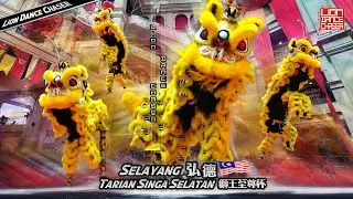 Selayang Hong Teck 弘德 | Acrobatic Lion Dance Championship 狮王至尊杯高桩南狮比赛