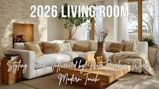 Winter 2026 Living Room Styling Trends Influenced by Nate Berkus&rsquo; Warm Modern Touch