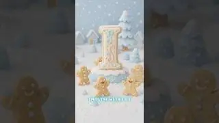 Learn the Letter I - Sugar Cookie Winter Wonderland #abcs  #alphabet