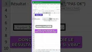 Le GUIDE pour ma&icirc;triser la formule SI dans Excel !