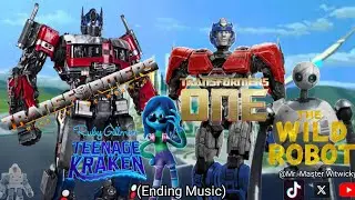 Transformers [ROTB - ONE] Ruby Gillman Teenage Kraken & The Wild Robot (Ending Music)
