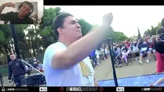 REACCI&Oacute;N NACHO LCM VS ZARO GDH FILTROS FINAL INTERNACIONAL MIRAELBUENRAP #freestyle #batallasderap