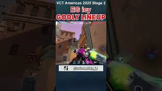 One-Way Cyber Cage lineup on Sunset used by EG icy in VCT Americas 2025 Stage 2 #shorts #VALORANT