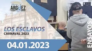 ✅ 'Los Esclavos' [04/01/2023] · Comenzamos a montar los coros de la cuarta cuarteta. #Ensayo64