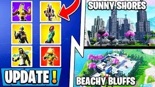 *NEW* Fortnite Season 11 Map! | All POI Names, Free 1500 Vbucks, All 10.30 Skins!