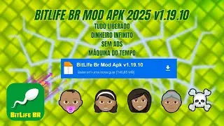 ATUALIZOU!!! Mod BitLife BR v1.19.10 DOWNLOAD ATUALIZADO 2025!!!