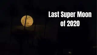 Super Moon (Last of 2020) | Flower Moon