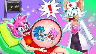 Hospital Drama! Amy and Sonic&rsquo;s Twin Babies Are Here! | Funny Story | Sonic The Hedgehog 3 Animation
