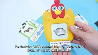 🌟 Bilingual Bliss: Master English & Spanish with Bartolito's Flash Cards! 🐔