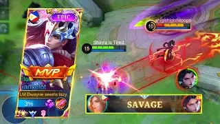 UNLIMITED DASH! | SUPER AGGRESSIVE LANCELOT MONTAGE🔥 | MLBB