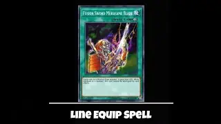 Yugioh Duel Links Yuto use's New Equip Spell Fusion Sword Murasame Blade