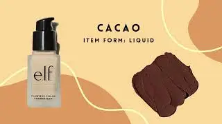 Flawless Finish Foundation e.l.f. | Improves Uneven Skin Tone | Lightweight | Semi-Matte
