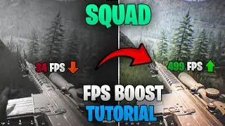 Squad FPS Boost Tutorial | Max FPS, No Lag