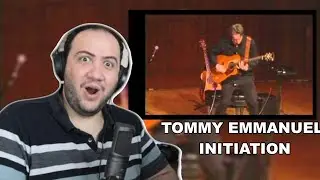 Tommy Emmanuel Initiation Reaction - TEACHER PAUL REACTS