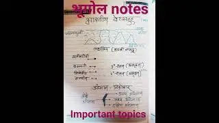 भूगोल notes #mpsc #geography #notes #shortsfeed #upsc #reels #viral #trend #shorts