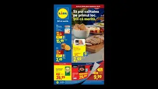 Catalog Lidl 27 Octombrie - 2 Noiembrie 2025 - Oferta Lidl din 27.10.2025