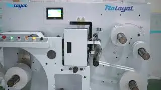 Narrow web 350m/min high speed slitting machine--Raloyal