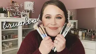 MY FAVORITE BRUSHES | Eye & Face Brushes | emilysmakeupbag