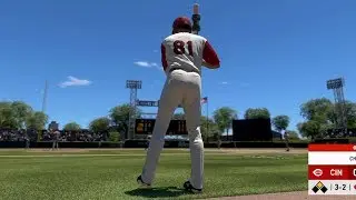 MLB The Show 20 - Chattanooga Lookouts vs Cincinnati Reds - Gameplay (PS4 HD) [1080p60FPS]