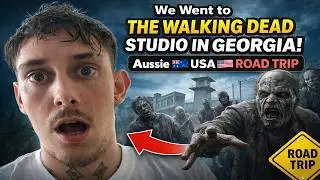 We Went to The Walking Dead Studio in Georgia - Aussie USA Road Trip