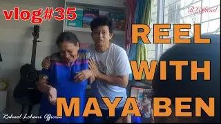 vlog# 35 | reel with sasu maa bahot hard