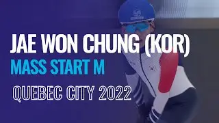 Jae Won CHUNG (KOR) | Winner | Mass Start M | Quebec City | #SpeedSkating