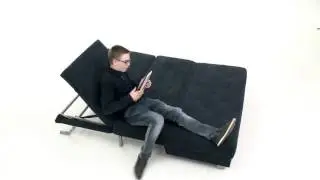 Faltsofa mit Relaxfunktion von ell+ell