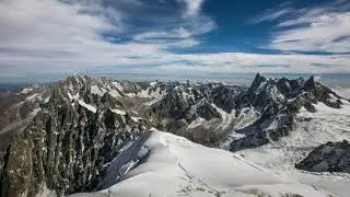 Mont Blanc Time Lapse 4K