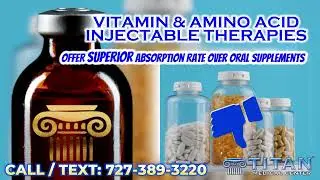 A Different Approach to Supplementation with Injectable Vitamins and Amino Acids
