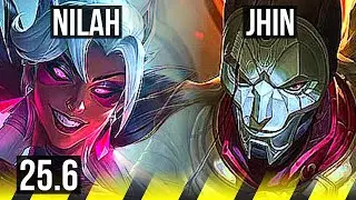 NILAH & Rakan vs JHIN & Yuumi (ADC) | KR Master | 25.6