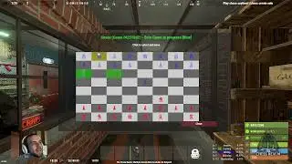 Playing Chess in Rust on a Custom Server!! (Rust for PC)