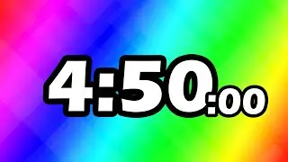 4 Minutes and 50 Second TIMER Countdown