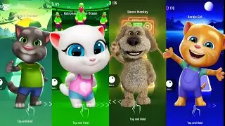 TOM Multiverse Tiles Hop Challenge 🔥 | Epic Music Game Run | Tiles Hop Mix B.1111