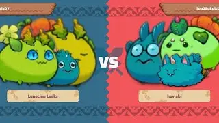 Double Poison Plant Dusk / Axienfinity Competitive Season 3 Gameplay 2024 / Lunacian Leaks