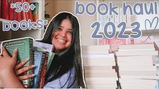 All The Books I Bought In 2023 | HUGE Book Haul *50+ books* 📚📦