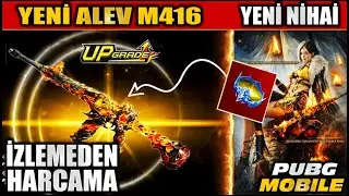 😍 YENİ Y&Uuml;KSELTİLEBİLİR ALEV M416 BURDA | YENİ 416 DESENİ VE YENİ NİHAİ SET | 4.2 PUBG MOBILE