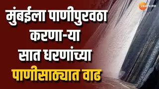 Mumbai Water Supply Dams Water Update | मुंबईला पाणीपुरवठा करणा-या 7 धरणांच्या पाणीसाठ्यात वाढ