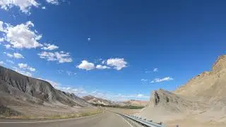 Driving From Canyonlands Highway 24 Utah 4K