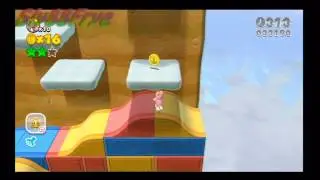 Super Mario 3D World Playthrough World 1 3 Mount Beanpole