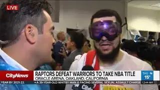 Adrian Ghobrial talks with Fred Vanvleet