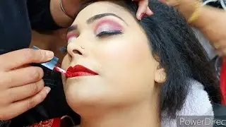 Indian real bridal makeup for beginners easy & simple method/pooja chaudhary khushi makeovers