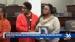 Legislative package calls for transparency after jail-related death