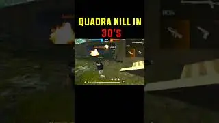 Quadra Kill In 30's @iconic007 #shorts #viralshort#2