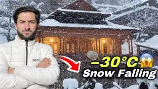 	−30°C Deadly Snowstorm ❄️ | 3 Feet Snow | No Network, No Help😱